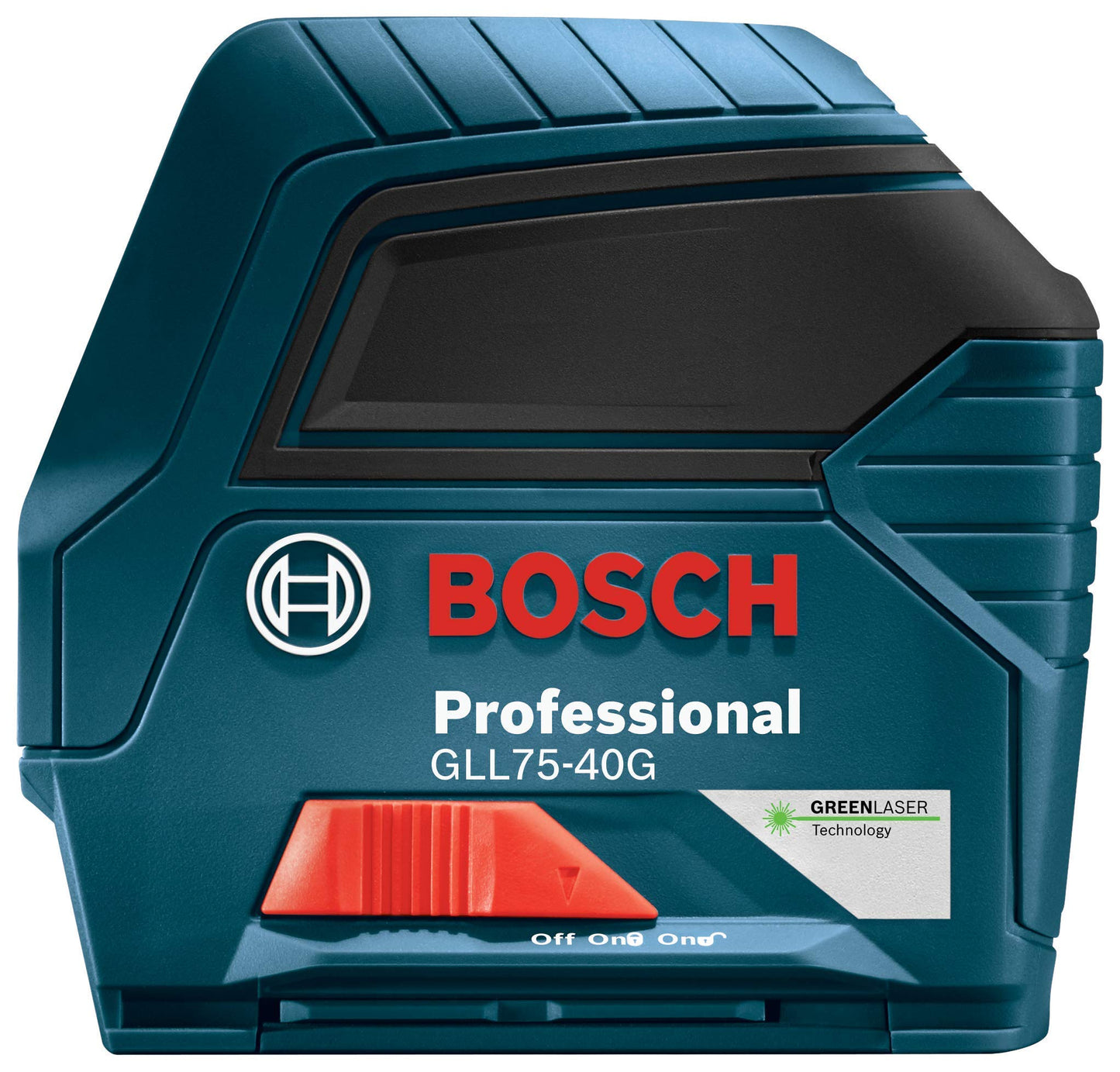 Bosch 75' Green-Beam Self-Leveling Cross-Line Laser GLL75-40G (Renewed)