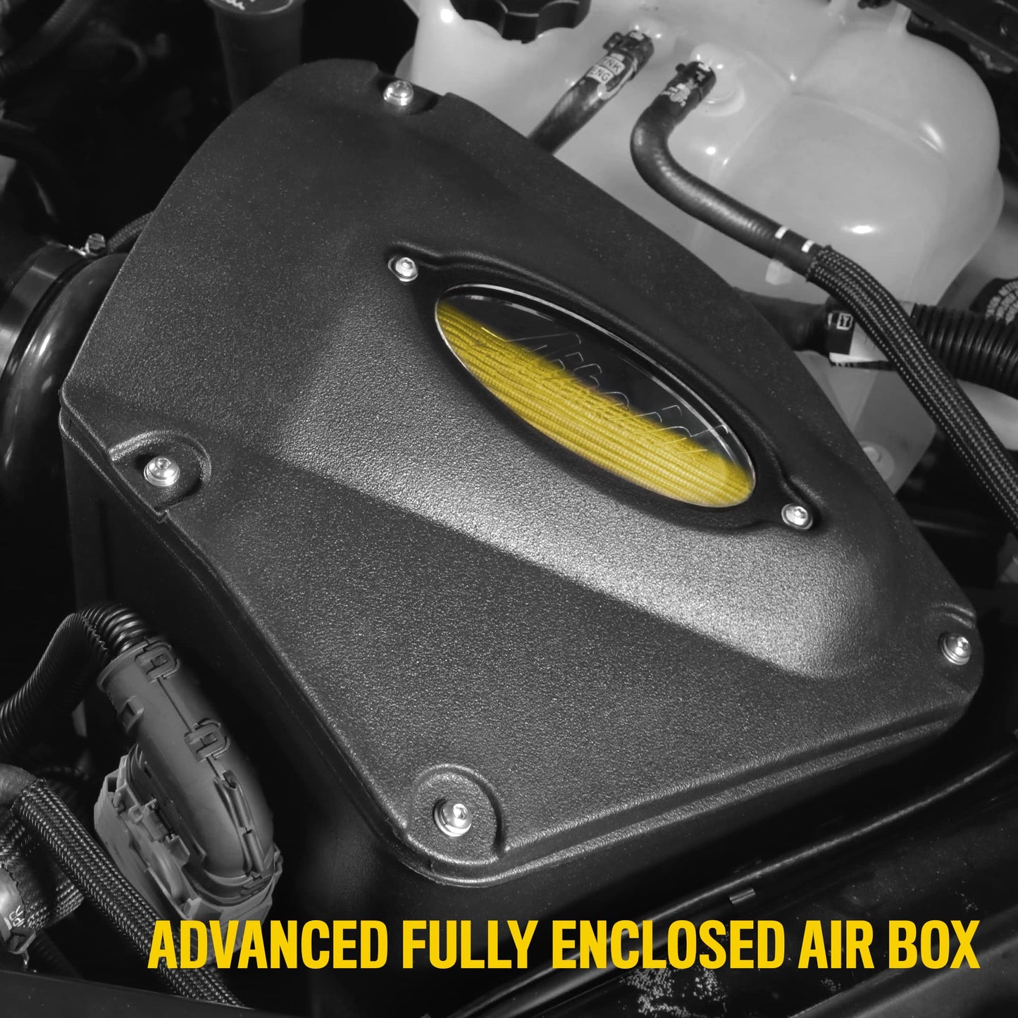 AIRAID Cold Air Intake System by K&N: Increased Horsepower, Dry Synthetic Filter: Compatible with 2005-2010 CHRYSLER/DODGE (300C, Challenger, Charger, Magnum) AIR-351-199