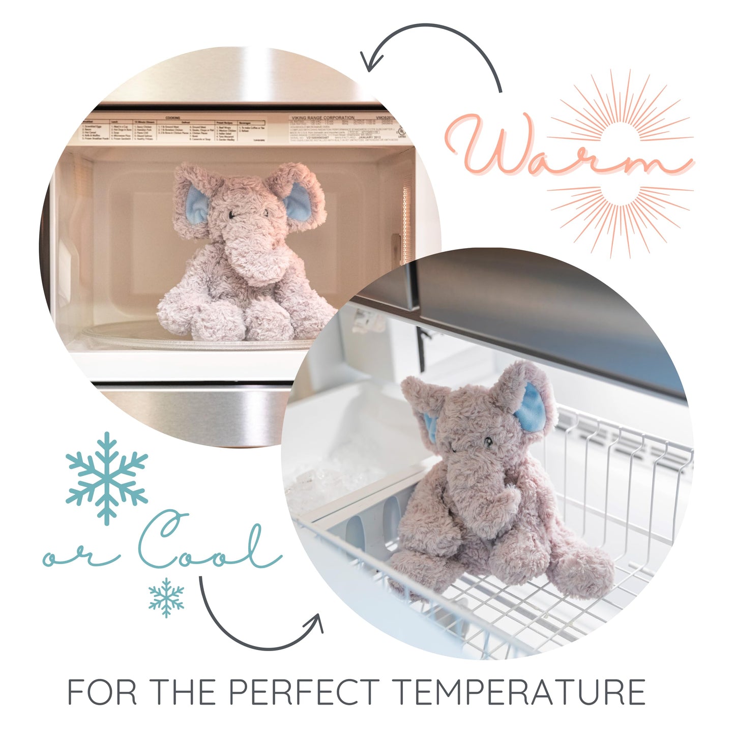 Peppy Penguin - Microwavable & Weighted Plush Stuffed Animal - Heated Plushie for Warmth - Cute, Soft, Cozy Toy for Adults & Children (Boys, Girls, & Toddlers) by Warm Pals