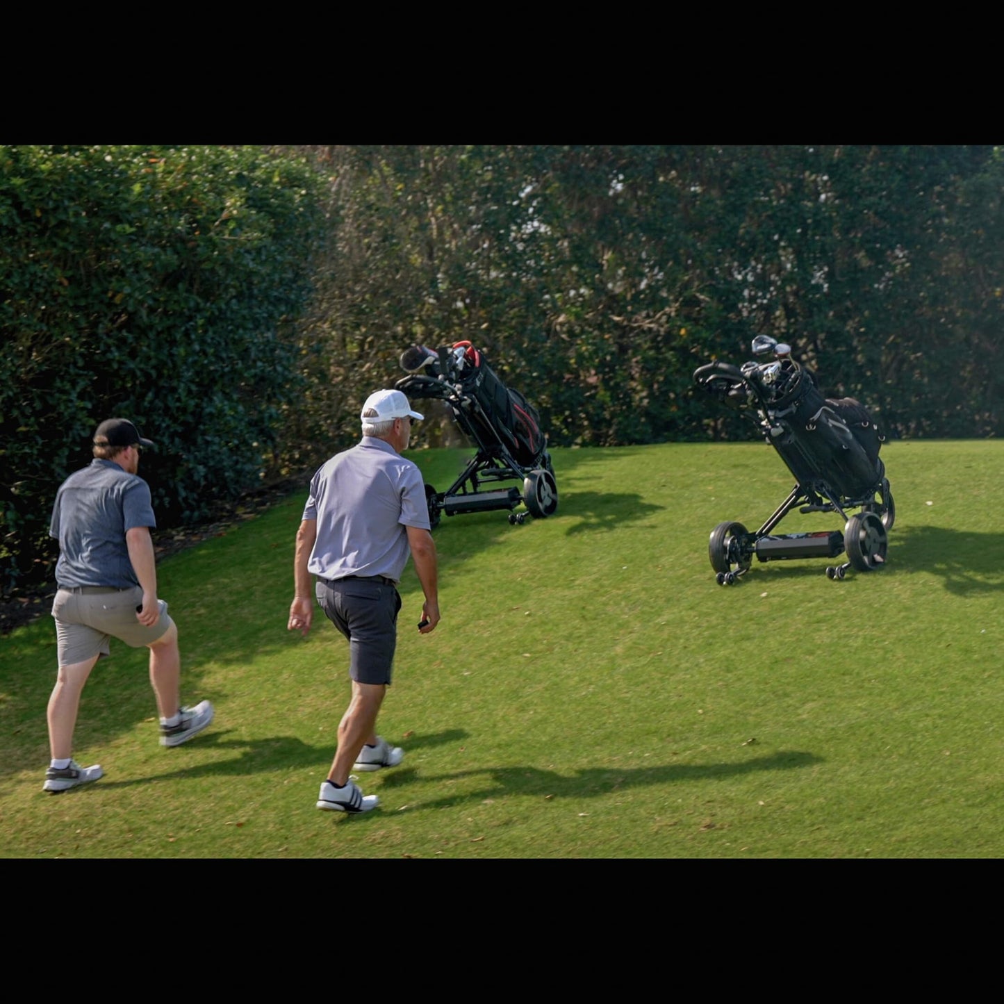 Alphard Club Booster V2Pro – Convert Your Push Cart into a Motorized, Electric Remote-Controlled Golf Caddie - New 2025 V2Pro with Permanently Attached Wheelie Bars (V2CADPRO)