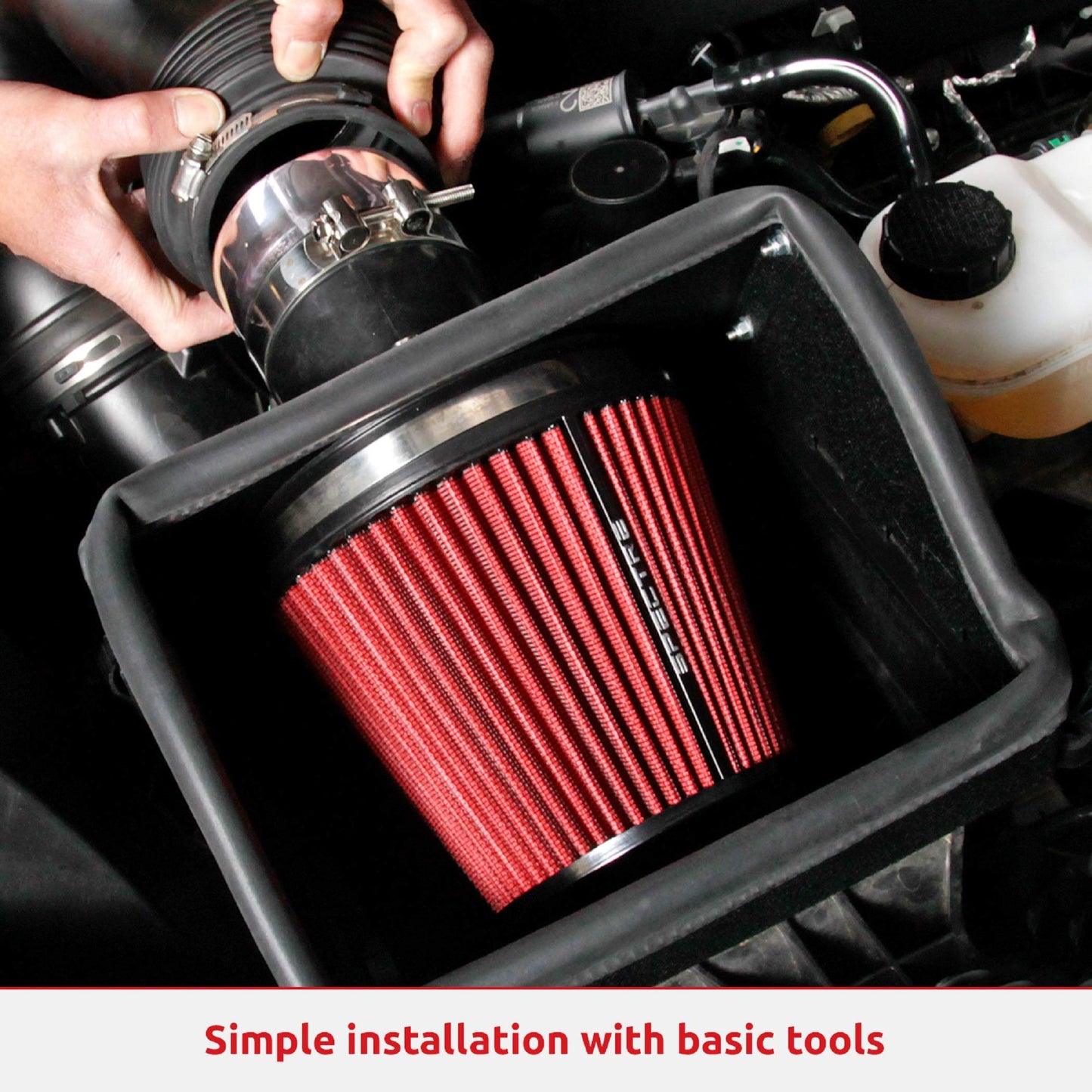 Spectre Performance Air Intake Kit: High Performance, Desgined to Increase Horsepower and Torque: Fits 2011-2019 CHRYSLER/DODGE (300, 300C, Challenger, Charger) SPE-9028