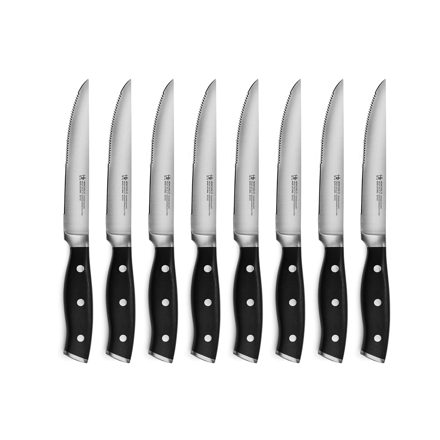 Henckels Forged Accent 20 Piece Self Sharpening Knife Block Set - Black Handles