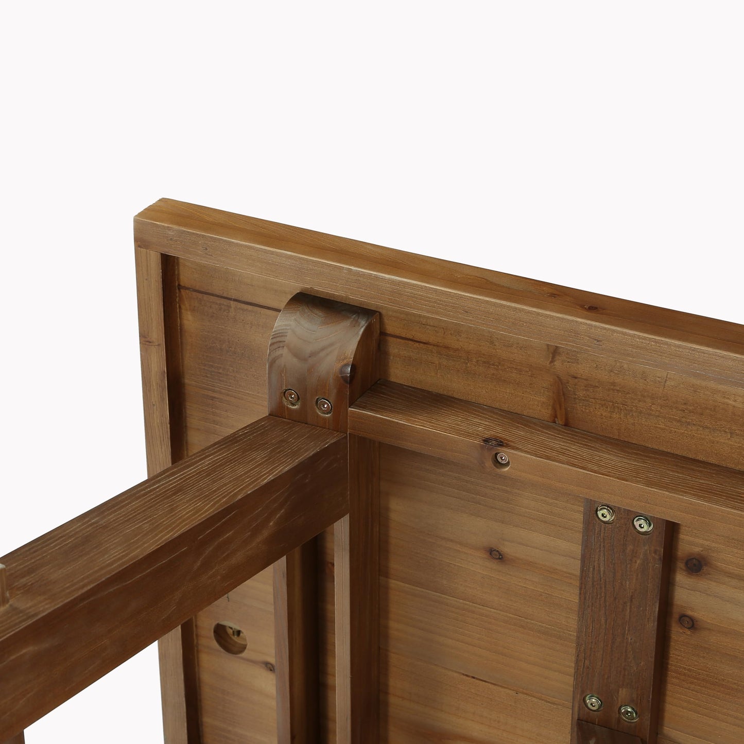 LITTLE TREE 70.87" Long Large Wood Desks, Solid Wood Office Desk, Farmhouse Executive Computer Desk, Home Office Workstaticon, Work Writing Table, Rustic Brown
