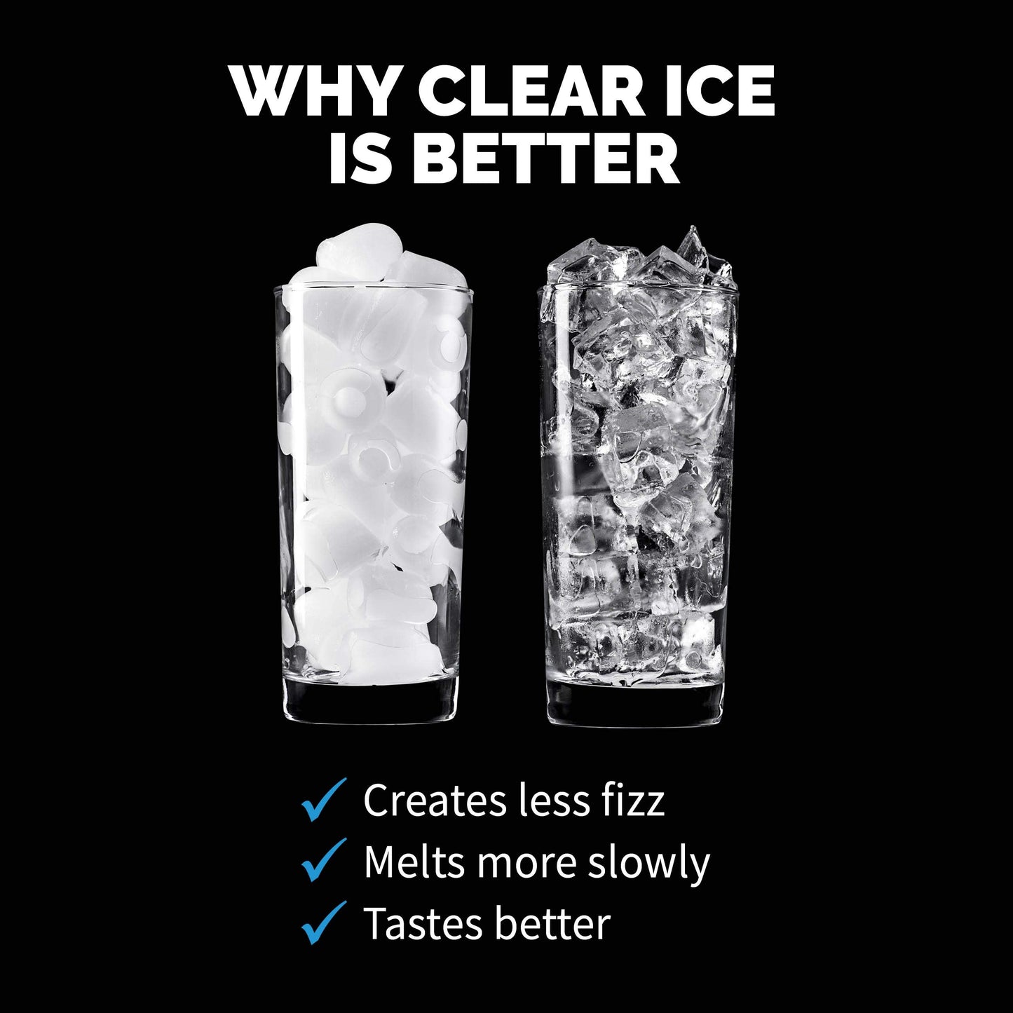 Luma Comfort Clear Ice Cube Maker Machine | First Cubes in 15 Minutes, 28 lbs. of Ice in 24 Hours - IM200SS & Black+Decker 20V Max Handheld Vacuum, Cordless, Grey (BDH2000PL)