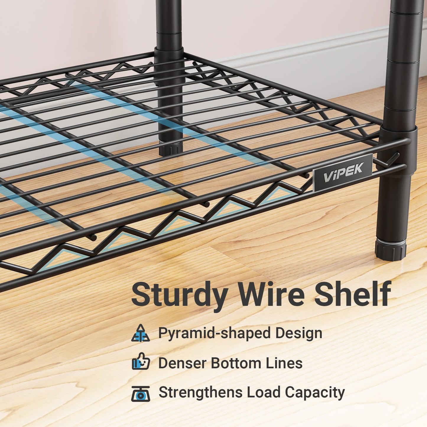VIPEK V5C SE Covered Garment Rack Heavy Duty Clothes Rack with Cover and Adjustable Shelves, Freestanding Portable Closet Racks Clothes Storage Wardrobe Closets, Black Clothing Racks with Grey Cover