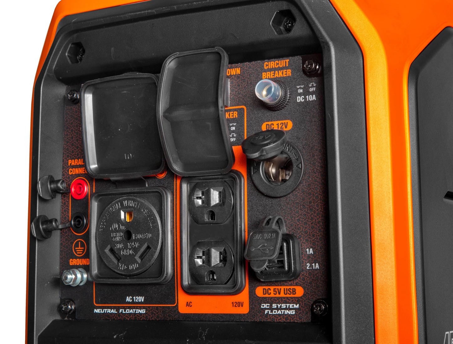 WEN 4500-Watt Inverter Generator, RV-Ready, Quiet, Portable, Gasoline powered and Lightweight with Fuel Shut Off (56432i)