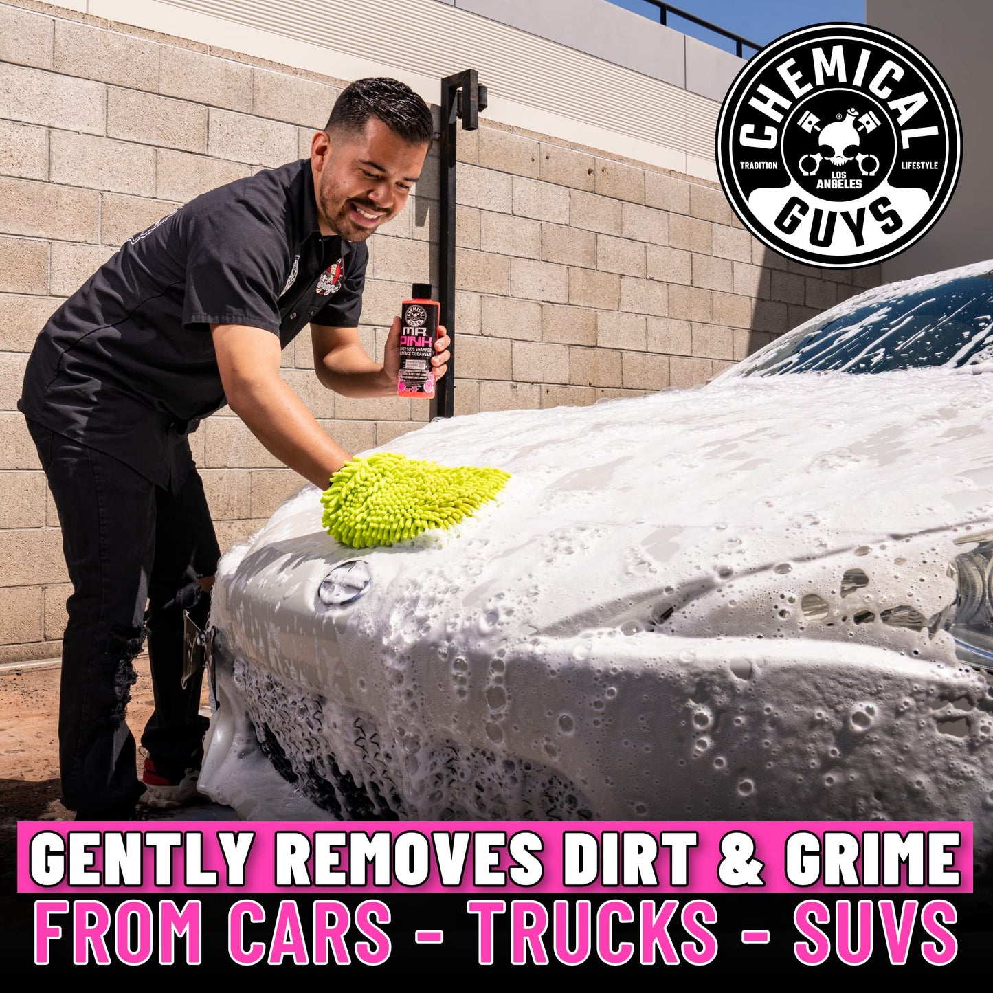 Craftsman Electric Pressure Washer (CMEPW1900) and Chemical Guys Mr. Pink Foaming Car Wash Soap (128 fl oz)