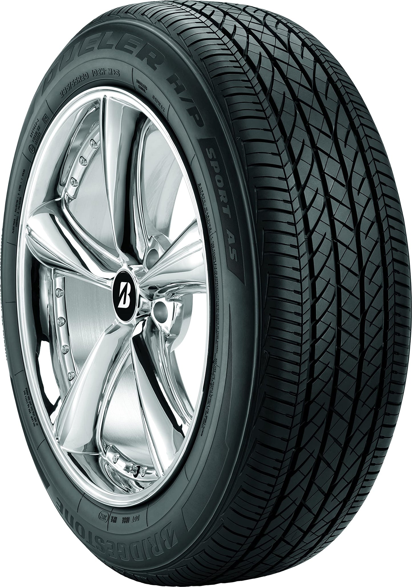 Bridgestone Dueler H/P Sport AS All-Season Performance Run-Flat Tire 225/60R18 104 H Extra Load