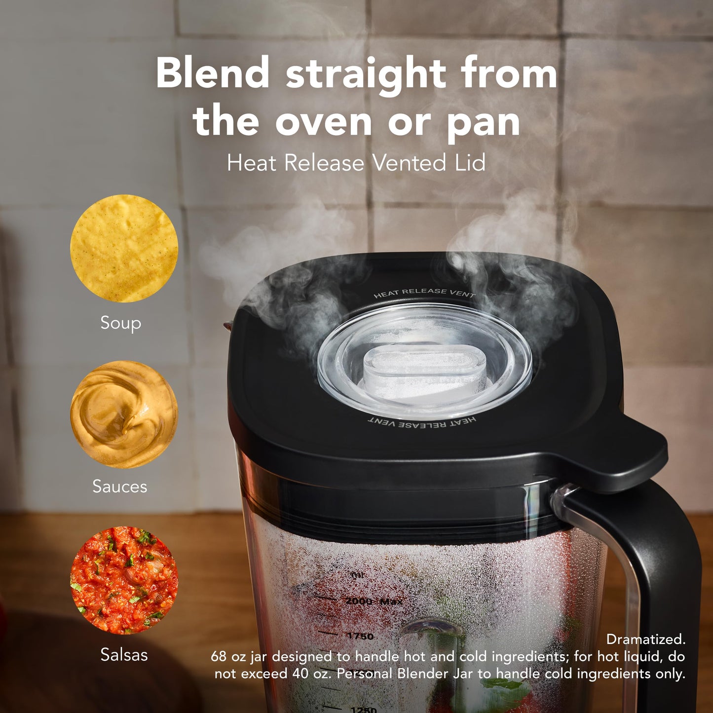 KitchenAid Pure Power Blender with 2 Personal Blending Jars, 1700 Watt Peak Power*, KSB2078, Porcelain White