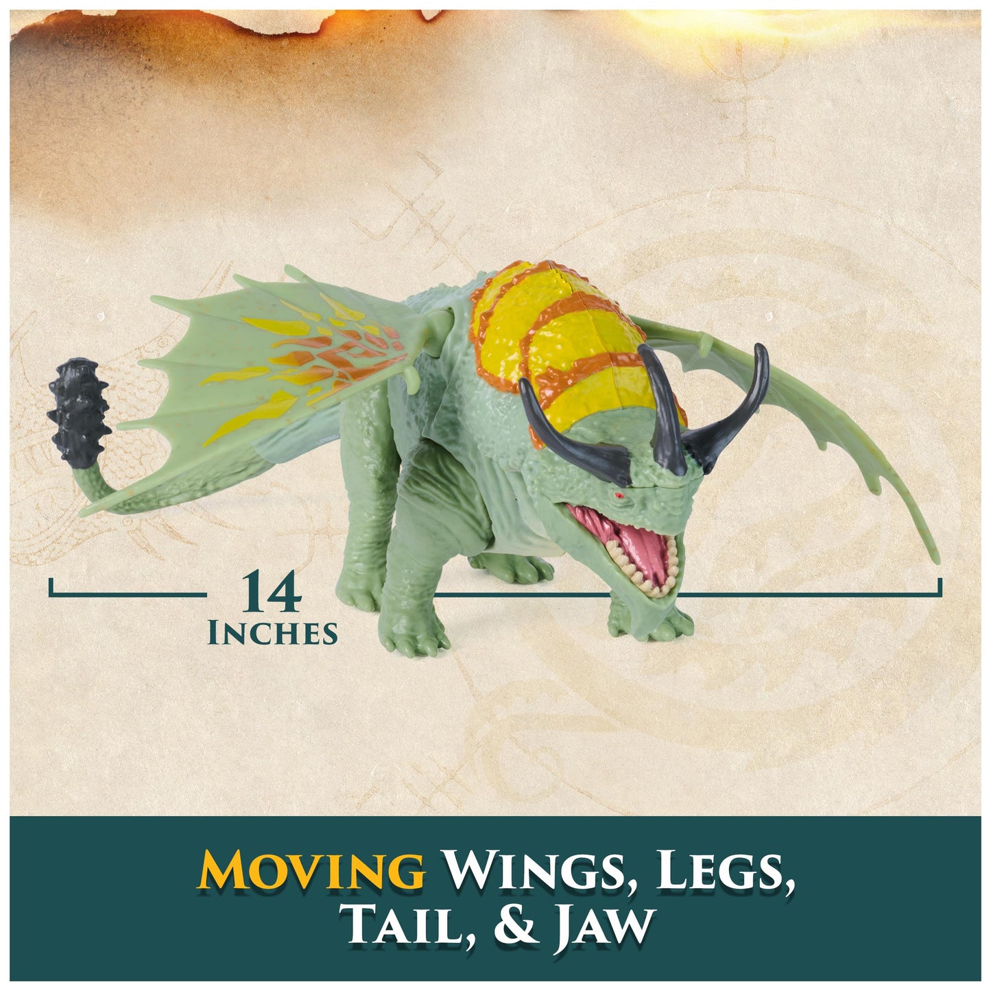 DreamWorks Dragons, How to Train Your Dragon, Rumblehorn & Stoick, Viking Duo Action Figures, Kids Toys for Boys Ages 4 and up