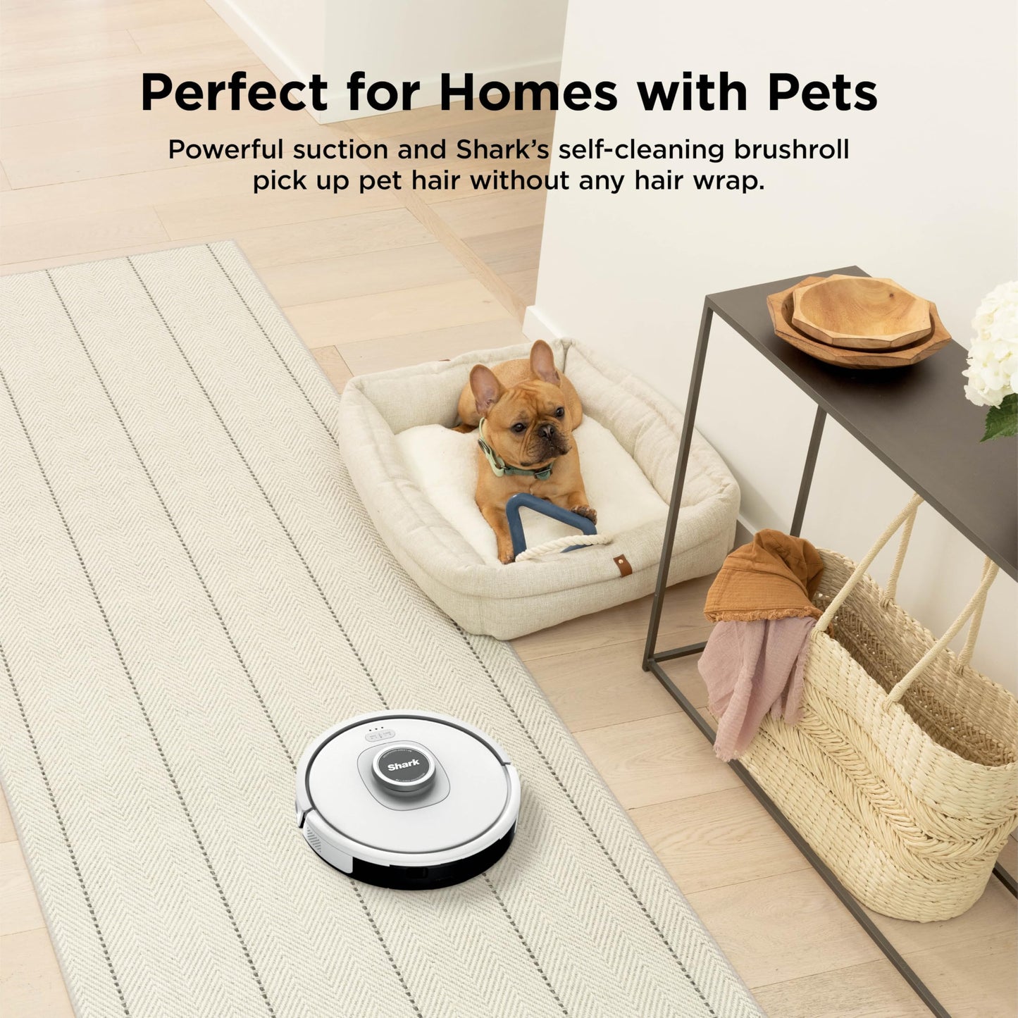 Shark AI Ultra Voice Control Robot Vacuum with Matrix Clean Navigation, Home Mapping, 60-Day Capacity, XL Self-Empty Base for Homes with Pets, Carpet & Hard Floors, Cool Grey, AV2511AE