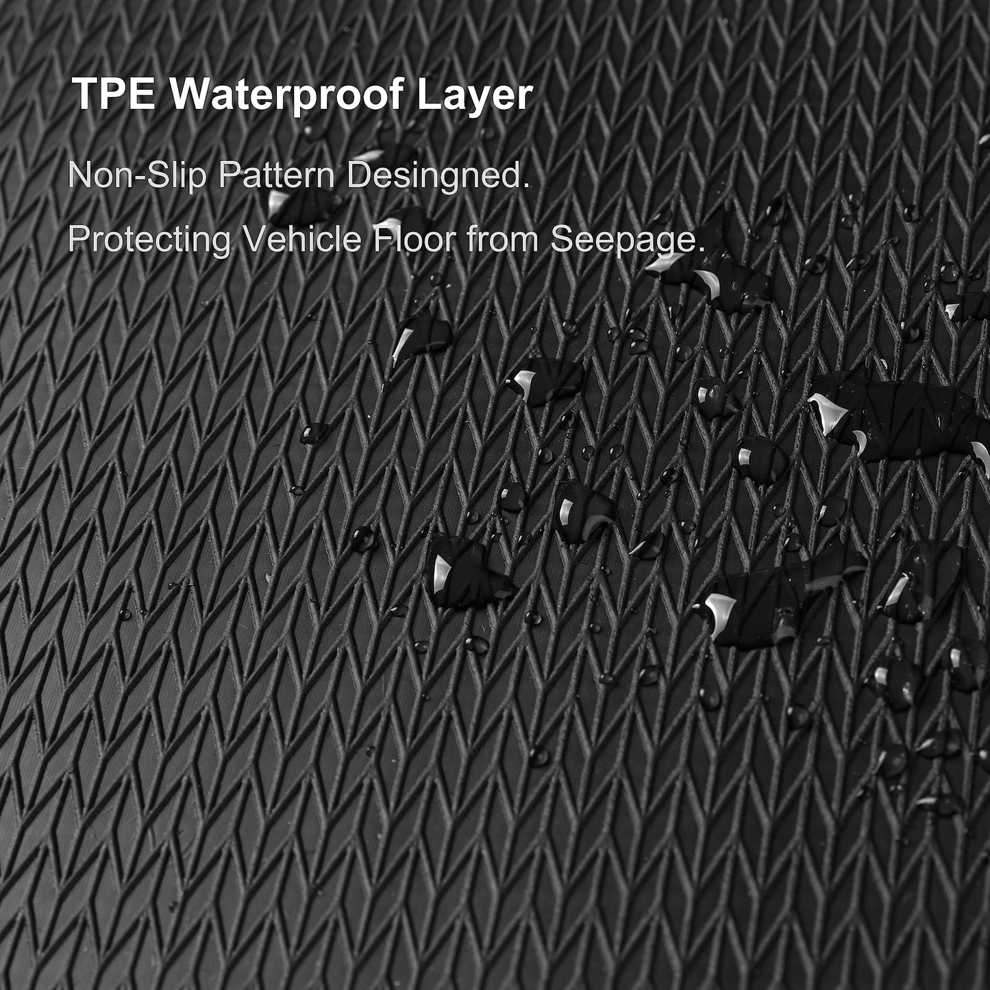 WENNEBIRD Superior Carpet Floor Mats for 2014-2018 Infiniti QX80 / 2017-2018 Nissan Armada, 0.6-Inch Ultra-Thick, Noise-Reducing, All-Weather Waterproof Anti-Slip – 4-Pc Set