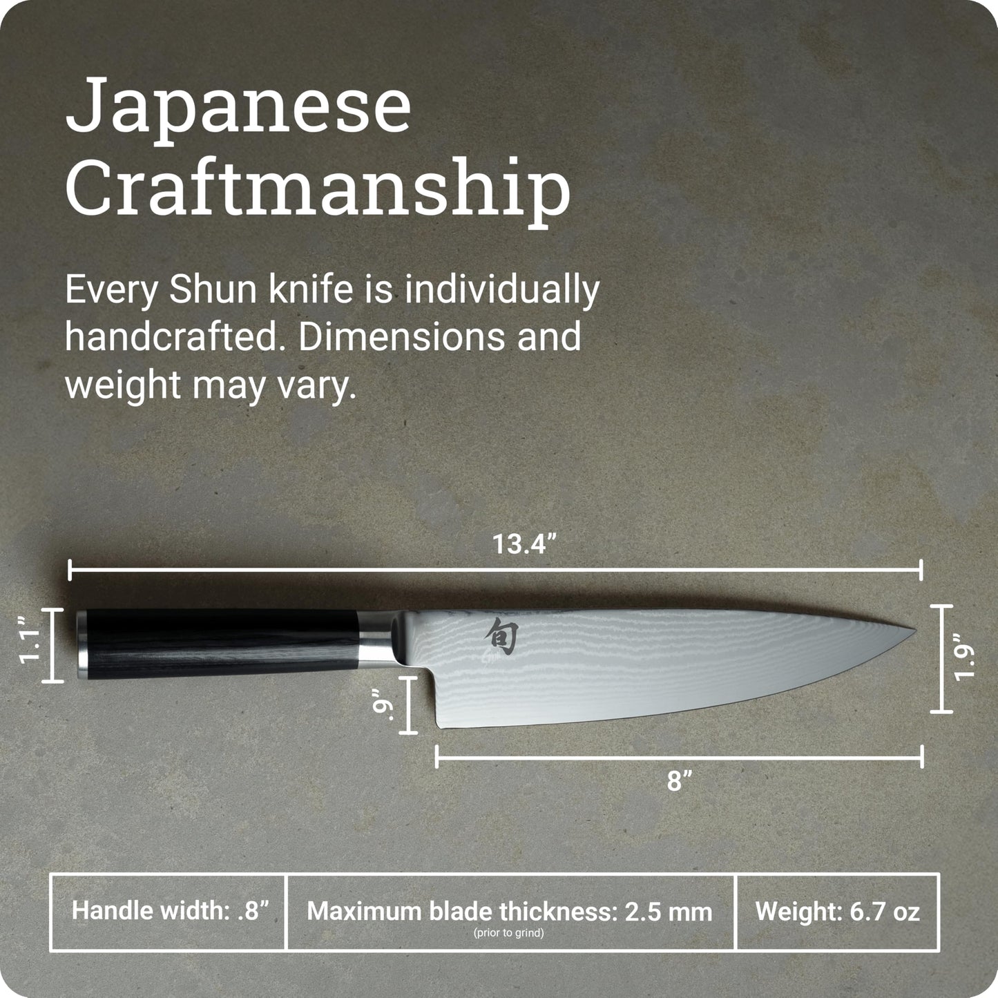 Shun Classic 8" Chef's Knife