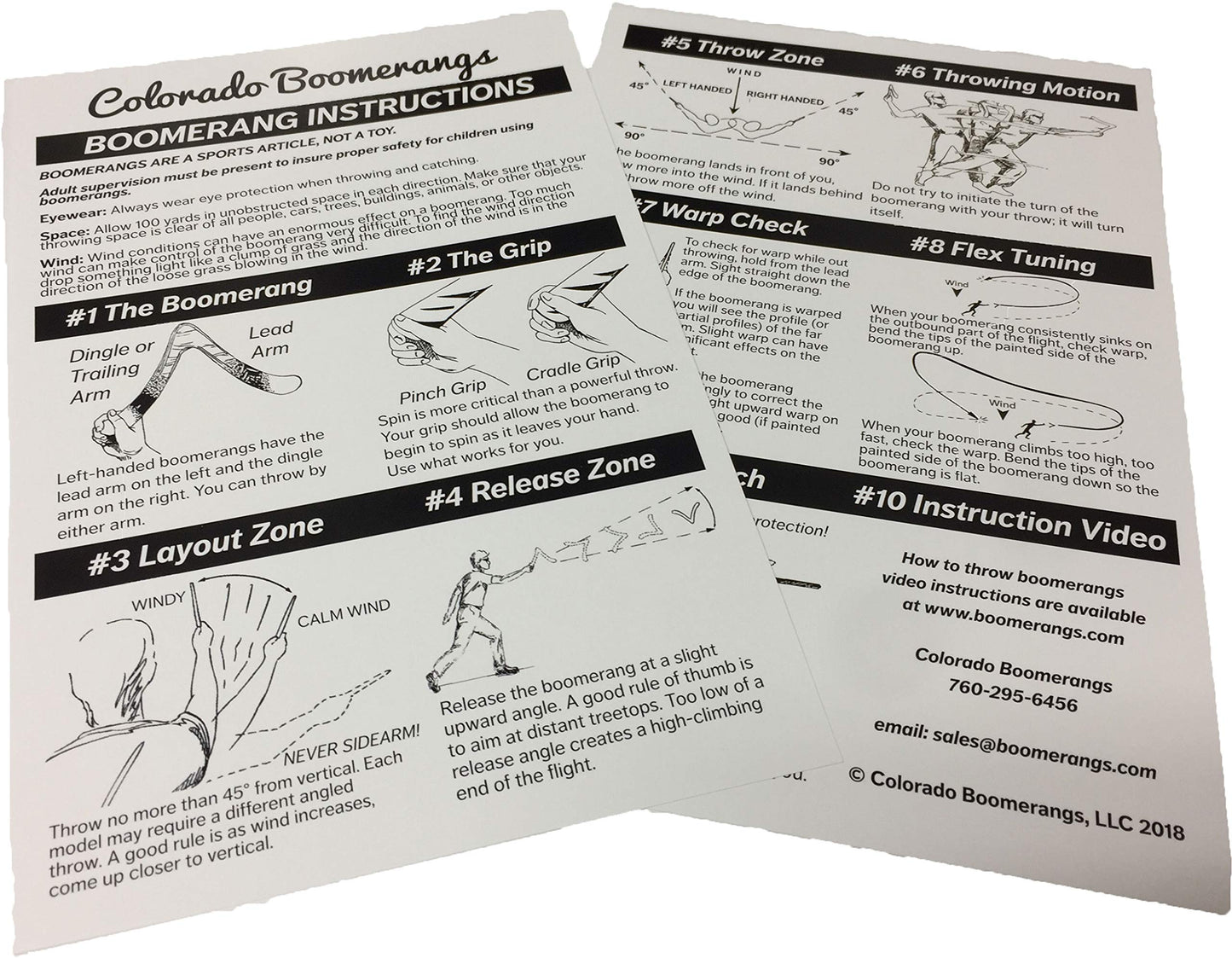 Baloo Boomerang 3 Pack - Easy, Safe Boomerangs for Kids as Young as 5 Years Old.