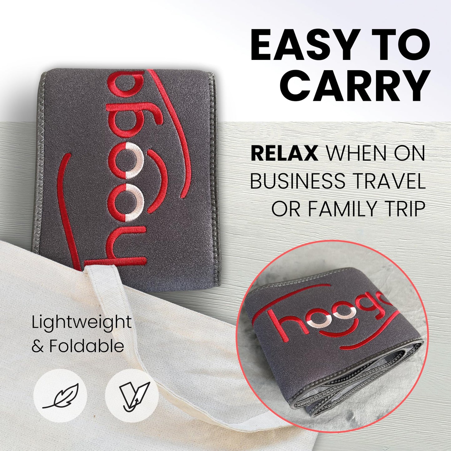 hooga Red Light Therapy Wrap, Infrared Light Belt with 405 High-Efficiency LEDs, Red & Near-Infrared LED Device for Back, Neck, Shoulder, Waist, Wrist, for Men and Women