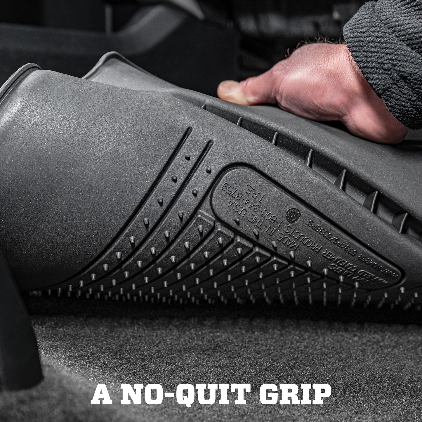 Husky Liners Weatherbeater Floor Mats | Fits 2013-2018 Nissan Altima (for 2013 Fits Models with Build Date of 11/01/12 or Higher ONLY)| Front & 2nd Row, 3-pc Black - 99641