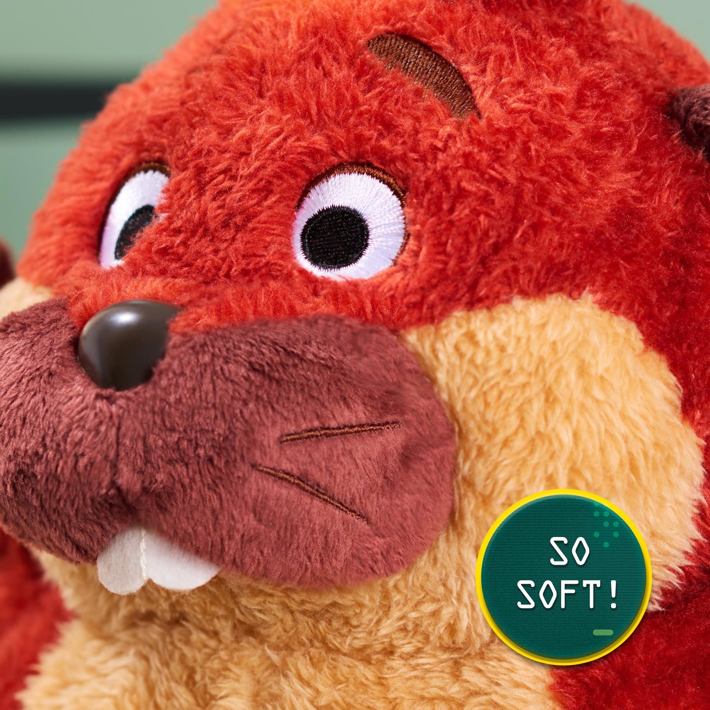 Disney and Pixar's Hoppers Workin' Out King George Feature Plush - Talking & Moving Plush Toy for Kids and Movie Fans, Inspired by The Hoppers Movie, Kids Toys for Ages 3 Up by Just Play
