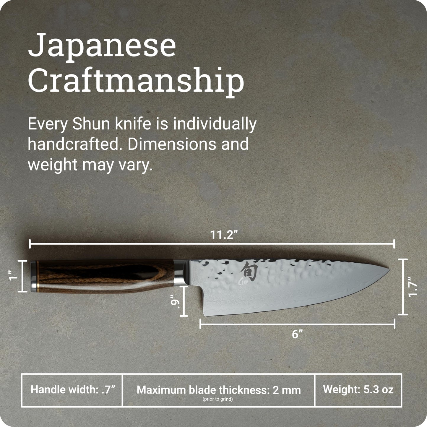 Shun Premier 6" Chef's Knife