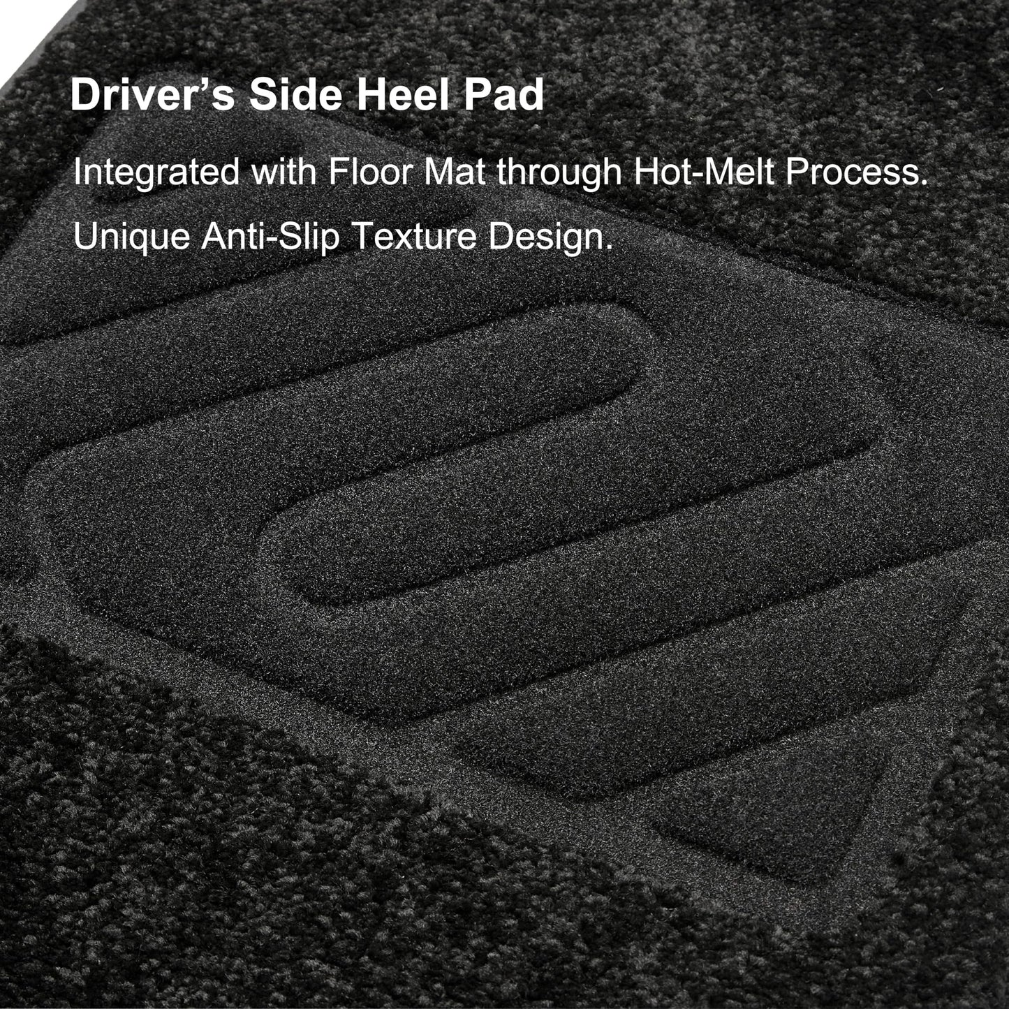 WENNEBIRD Superior Carpet Floor Mats for 2025-2026 Tesla Model Y (Juniper), 0.6-Inch Ultra-Thick, Noise-Reducing, All-Weather Waterproof Anti-Slip – 3-Pc Set