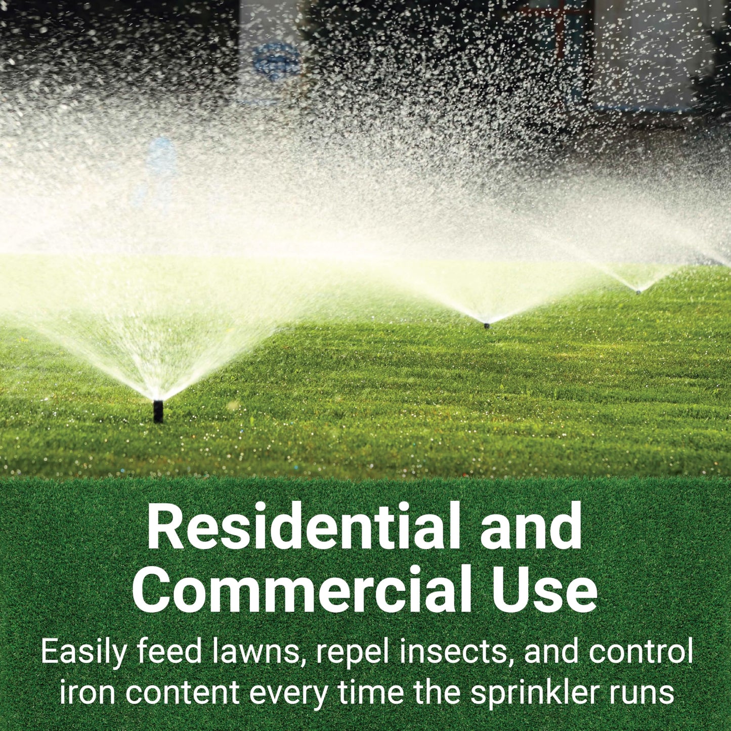 American Hydro Systems GreenFeeder Automatic Liquid Injector System, Works with Residential or Commercial Lawn Irrigation System, Use with NatureShield or GrassSoGreen